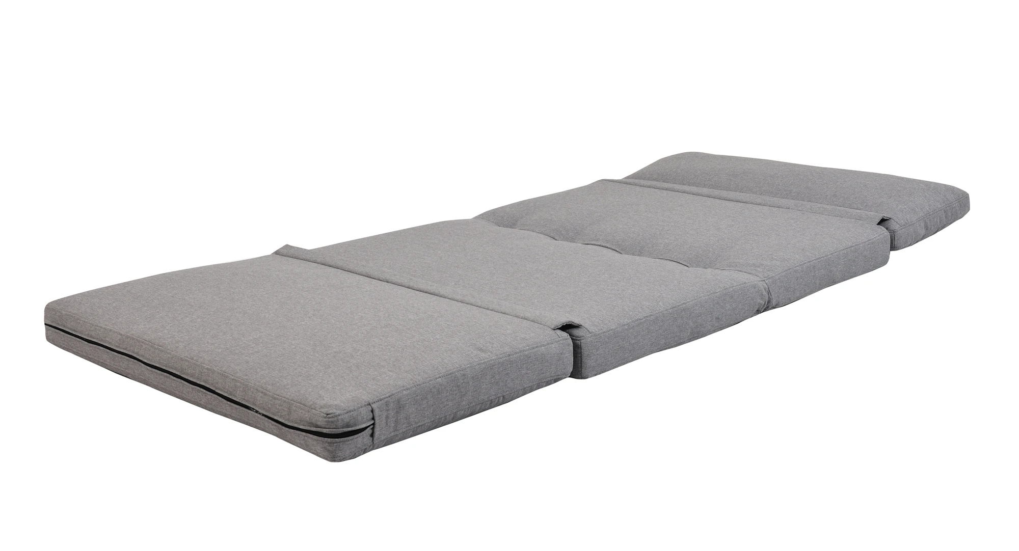 Nisco Small Sofa Couch Futon With Fold Up Bed And Adjustable Backrest
