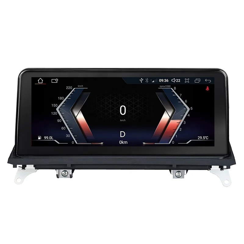 

12.3 Inch Android Car Stereo Wireless Carplay Adapter Touch Screen For BMW X5 E70 X6 E71 2007-2013 1920*720