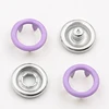 Wholesales Custom Garment Accessories Nickel Free Metal Spring Ring Prong Press Snap Button