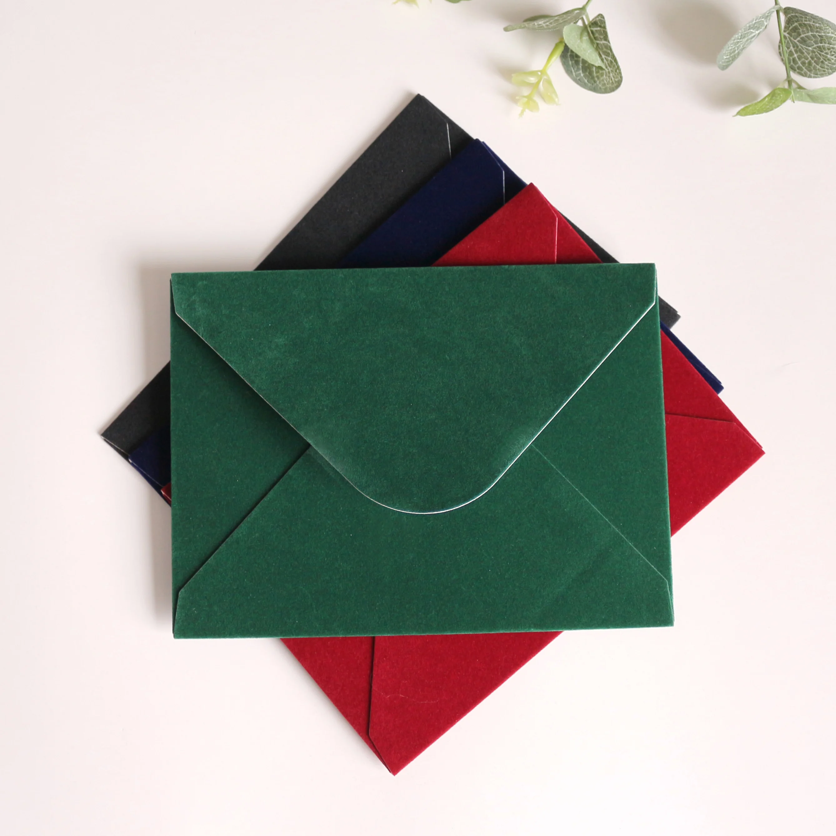 

High-quality Velvet Envelopes With Many Colors Factory Wholesale Price