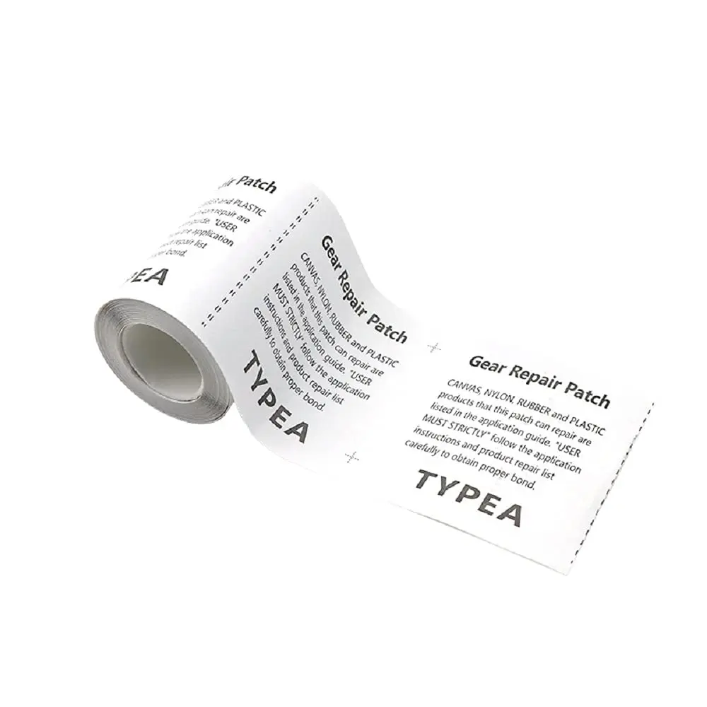 Waterproof Gear Repair Patch Paste Tape Kit for Camping Awning Tent Canvas Oxford Fabric for Rips and Tears 7.5x214cm