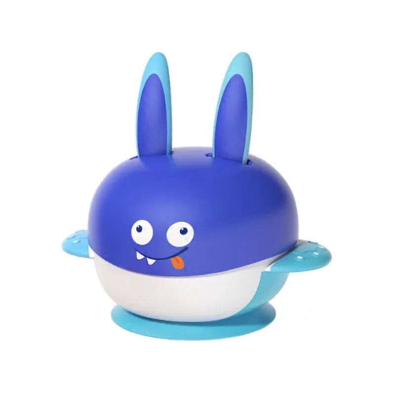 

Baby accessories custom Infants feeding suction Bowl Slip-resistant Tableware Set Baby Bowl With Sucker, Blue, pink