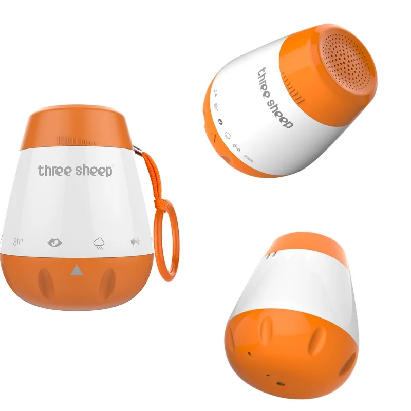 

Baby Sleep White Noise Machine Sound Therapy Device, Orange