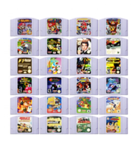 

64 Bits Cartridge EUR PAL Version Video Game Card For N64 Game Console