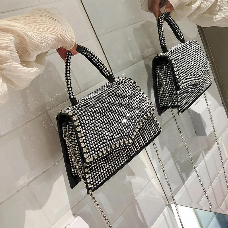 

Fashion Glitter Handbags For Women Crossbody Bags Luxury Diamond Bags Purses For Female Hand Bags