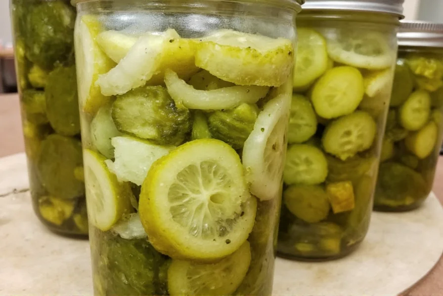 Making pickles at home
