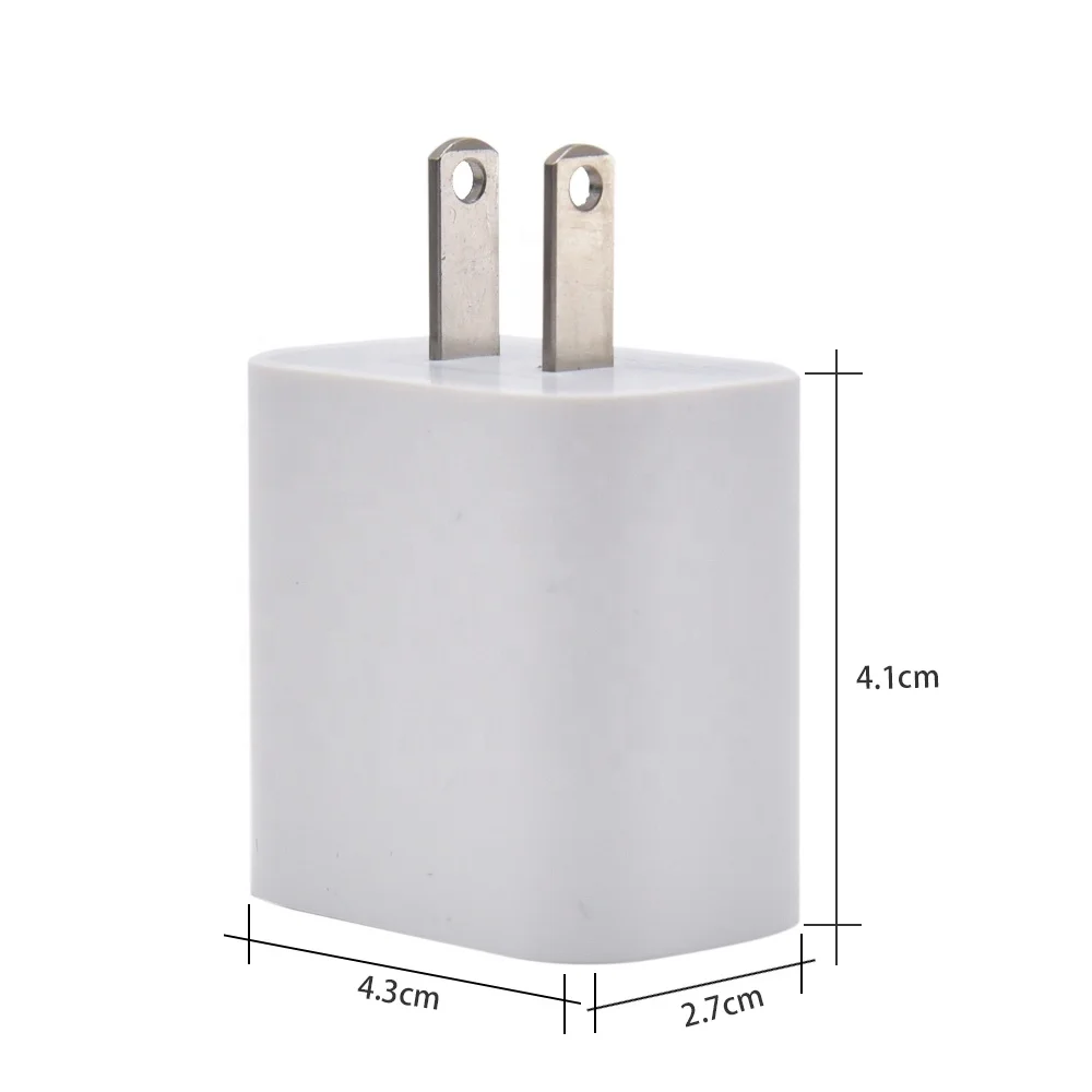 

Original Fast Charger Type C 18W US UK EU Wall Charger Plug PD USB-C Power Adapter For IPhone 12 Charger, White