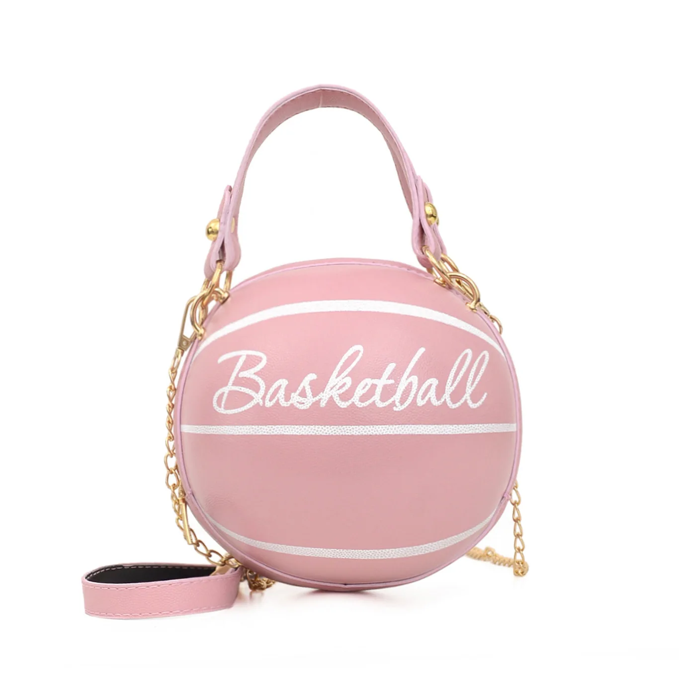 

Wholesale Baseball Shape High Quality PU Crossbody Chain Bags Purses And Handbags For Women, 9 colors available