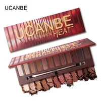 

New Model UCANBE 12 Colors Eyeshadow Nake Heat Palette Eyeshadow Cream Glitter Eyeshadow