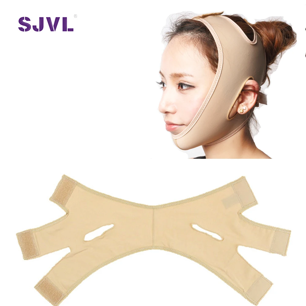 V Face Double Chin Slimming Relaxation Belt Facial Massage & Beauty Personal Care Product with Lift-up Bandage