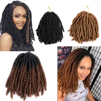 

Factory Outlet 8 inch 60 Stands 34 Colors 110g Crochet Braids Havana Mambo Twist Braid Spring Twist Hair Passion Twist