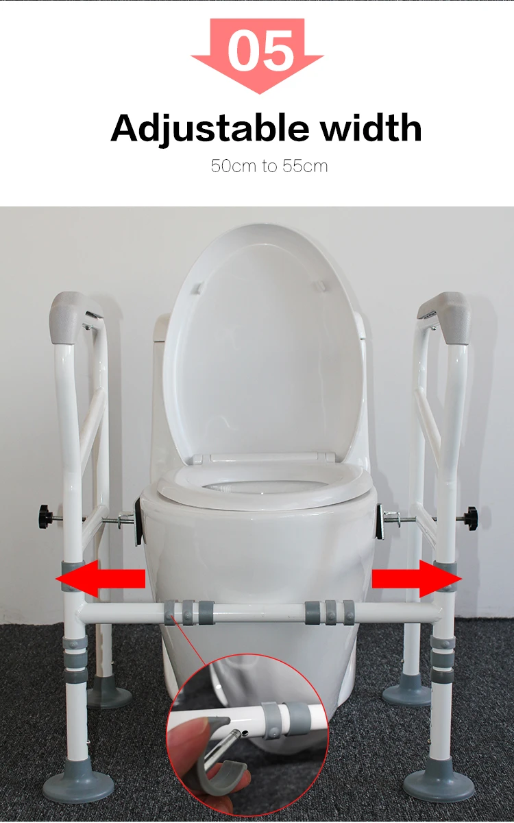 Toilet Assist Safety Rails