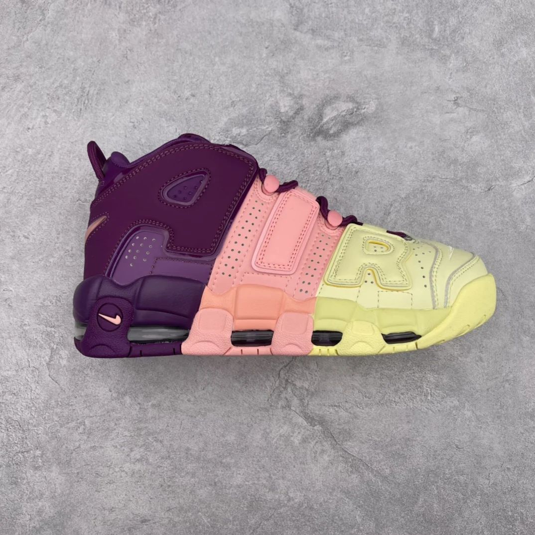 

Original Quality Color Matching Graffiti Basketball Style Sneaker Nike Air More Shoes for Men