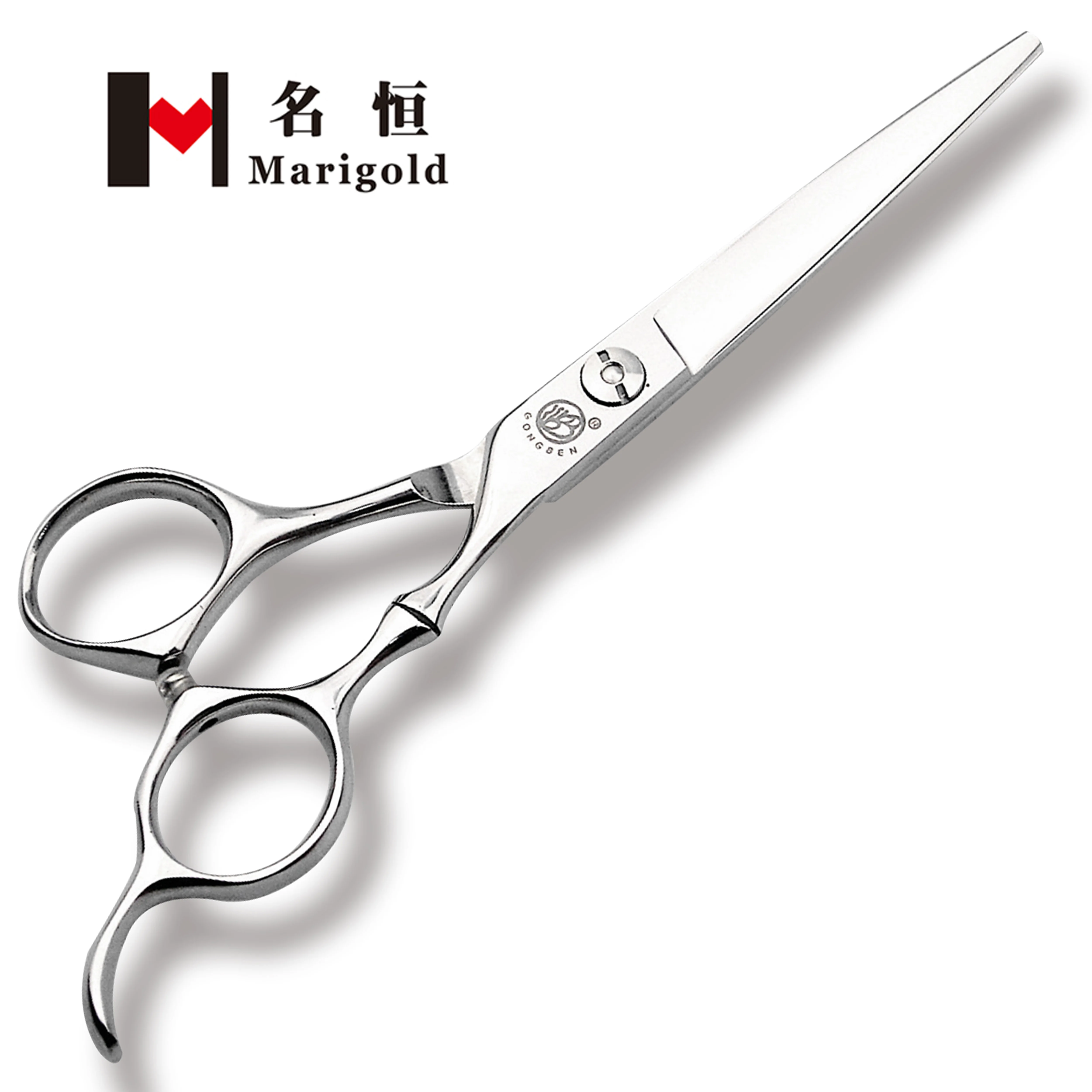 

2022 Wholesale Boutique Pure Handmade Salon 440C Steel Professional Japanese Hairdressing Scissors Sharp and Durable, Silver