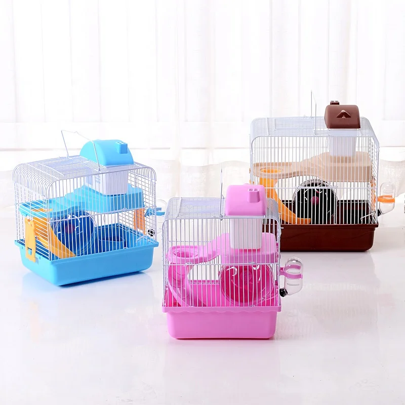 

Factory Outlet High Quality Luxury Hamster Cage Custom Prefab Pet Houses Small Animal Cage