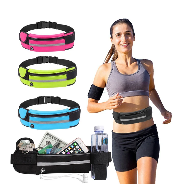 

wholesale Custom logo acceptable fashion adjustable belt travel sport pocket unisex canvas fanny pack sports waist bag, Orange, pink, blue, yellow, purple, red, cusotmized