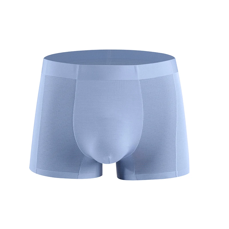 

Men's underwear men's solid color cotton boxers U male personality boxers underpants