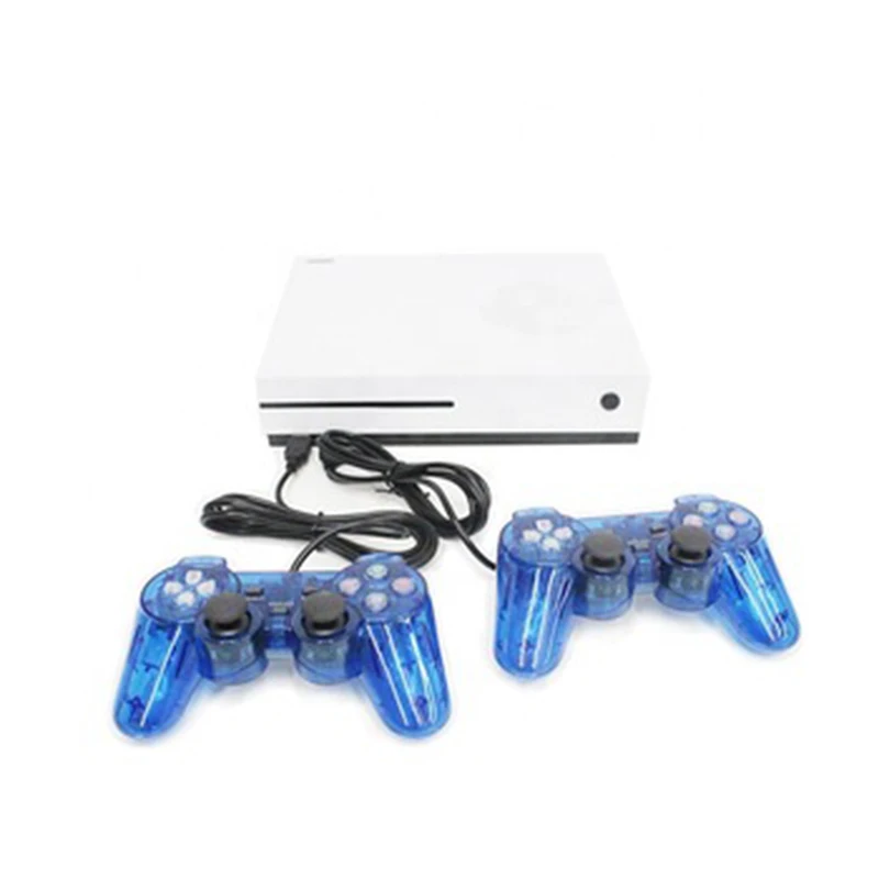 

Support 4K AV Output 64 bit X Game Console Box Dual Core Video Game Console Built-In 600 Classic Games, White