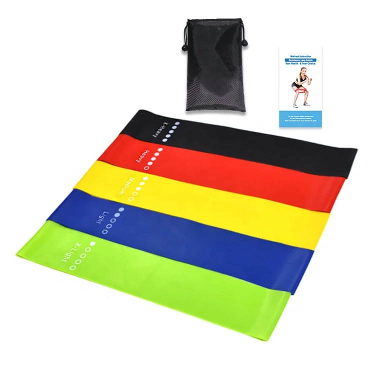 

Fitness Training Hip Print Mini Loop Resistance Bands Wholesale, Customized color