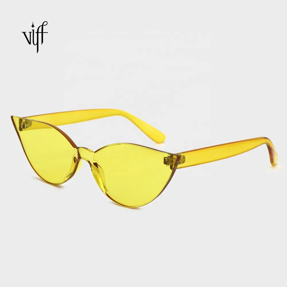 

VIFF Stylish Multicolor Sun Glasses HP20431 Promotion CE Custom Logo Mixed Material Plastic Sunglasses Cat Eye Glasses