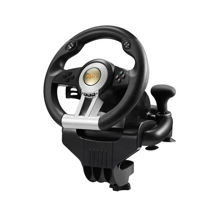 

Racing Game Steering Wheel Compatible With PC/PS3/4/ Xbox One/Switch Consoles Game accessories