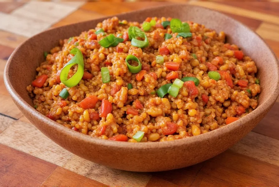 Roasted vegetables seasoned with chemoula