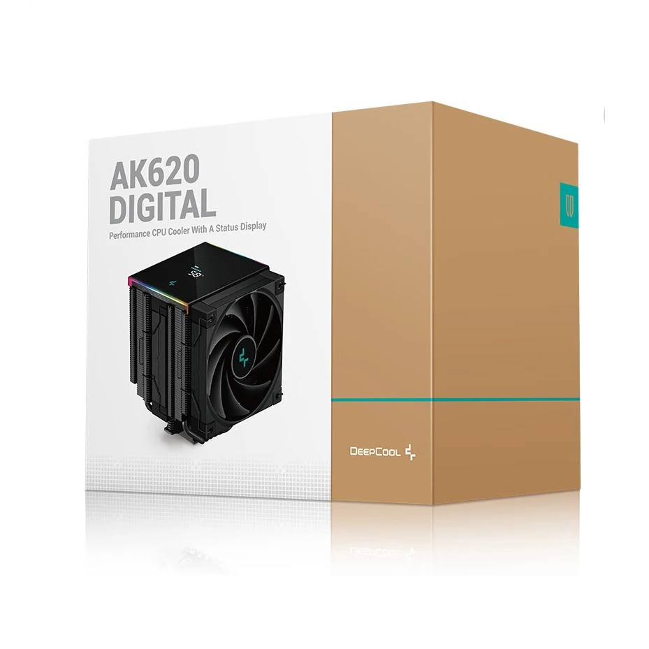 

Factory Whole Deepcool AK620 DIGITAL CPU Fan For Gaming Computer Cooling Addressable RGB CPU Cooler