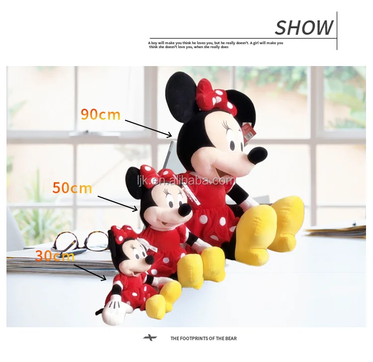 Animales De Peluche De Dibujos Animados Para Bebe Suave Personalizado Kawaii Mickey Mouse Minnie Almohada Juguetes Para Ninos Buy Peluche De Mickey Mouse Almohada De Mickey Mouse Juguete Para Ninos Product On Alibaba Com