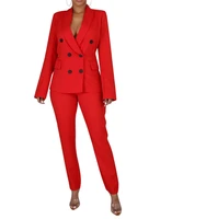 

Clothing Wholesale Latest Two Piece Suits Womens 2019 Office Suit