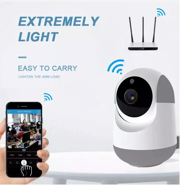 

Wireless Hd 3mp 1080p Ip Wifi Camera Motion face Detection Two Ways Voice audio microph Indoor Camera