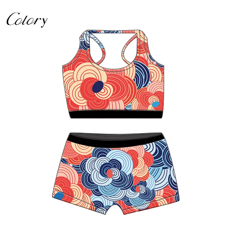 

Colory Woman 2 Two Piec Short Set Women Shorts Pants, Picture shows