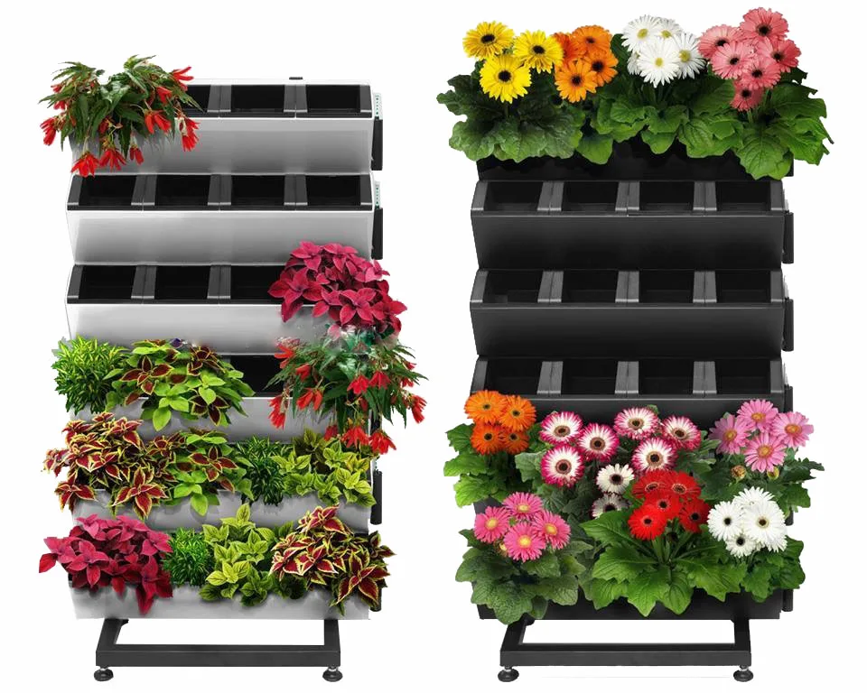 

Hot Sale Vertical Garden For Vegetable, Ivory, black
