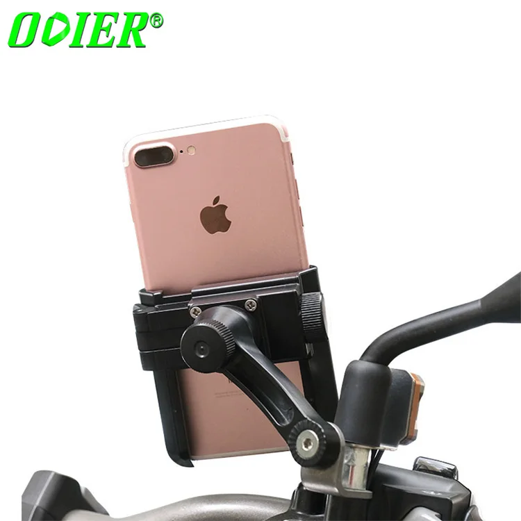 

Amazon outdoor riding bracket rear mirror mount brackets phone holder motorbike motorcycle phone mount holder