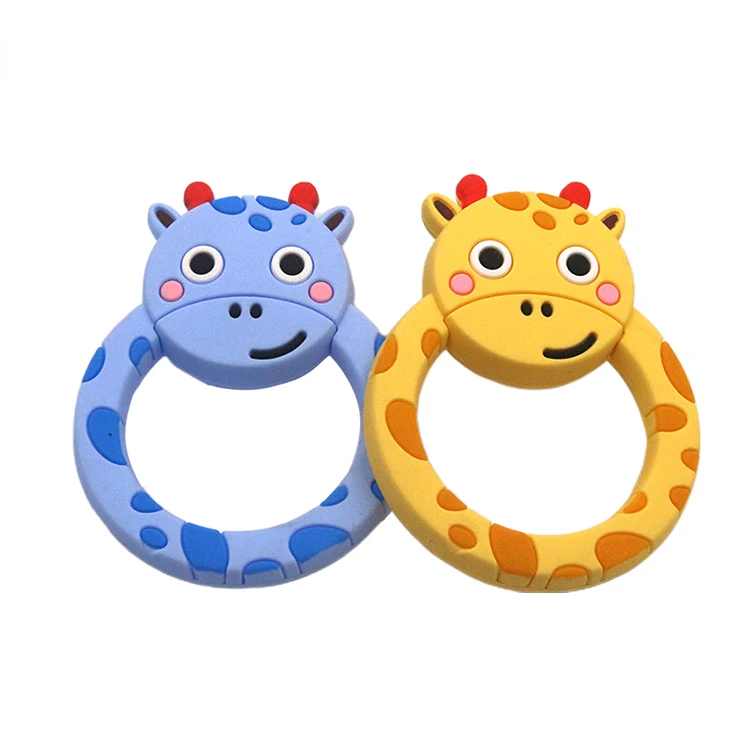 High Quality Bpa Free Silicone Baby Giraffe Teething Teether Toy Buy