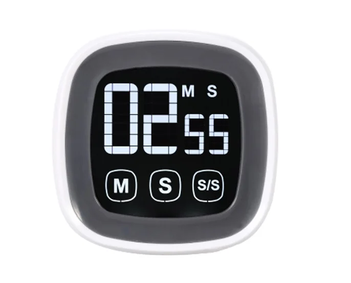 

EMAF touch screen visual pomodoro boxing training tea timer electronic countdown digital kitchen cook lap large magnetic timers, Customized color