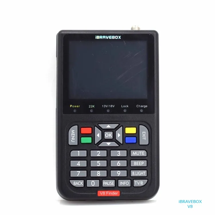 

Good feedback 3.5 Inch LCD Colour Screen iBRAVEBOX V8 Finder Digital Satellite Signal Finder Meter