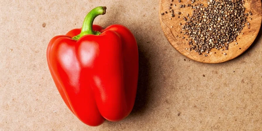 A beautifully stocked spice rack with various red peppers and blends