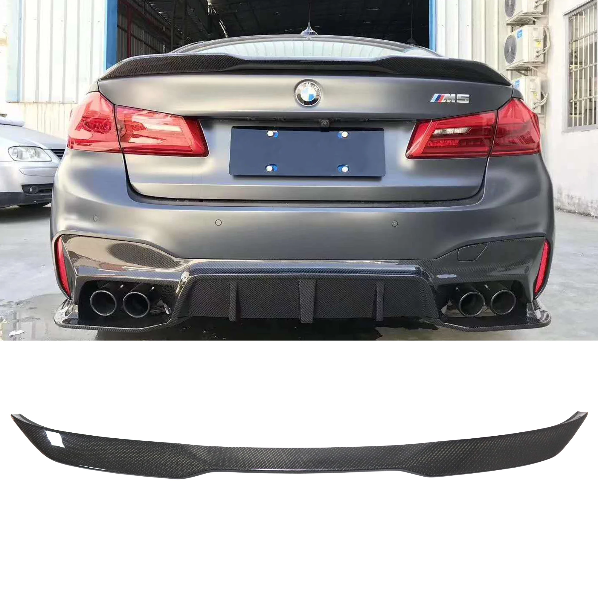 Dry Carbon Fiber Mp Spoiler For F90 M5 G30 Pro Spoiler Perfect Fitment 