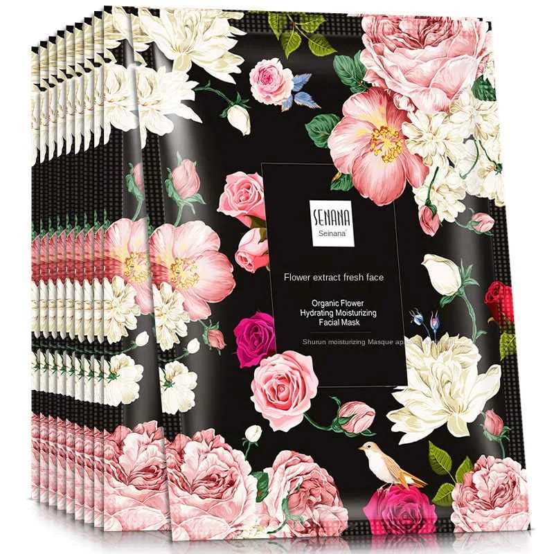 

Rose Deep Moisturizing Moisturizing Anti-Wrinkle Tightening Collagen Crystal Whitening Mask