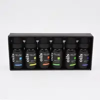 

Skin Care Essential Oils Top 6 Gift Set Pure Essential Oils Gift Set for Diffuser, Humidifier, Massage, Aromatherapy