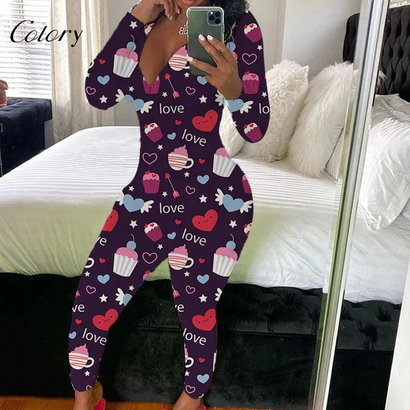 

Colory Summer Pajama Set Short Silk Pajamas Sexy Pajamas For Women, Picture shows