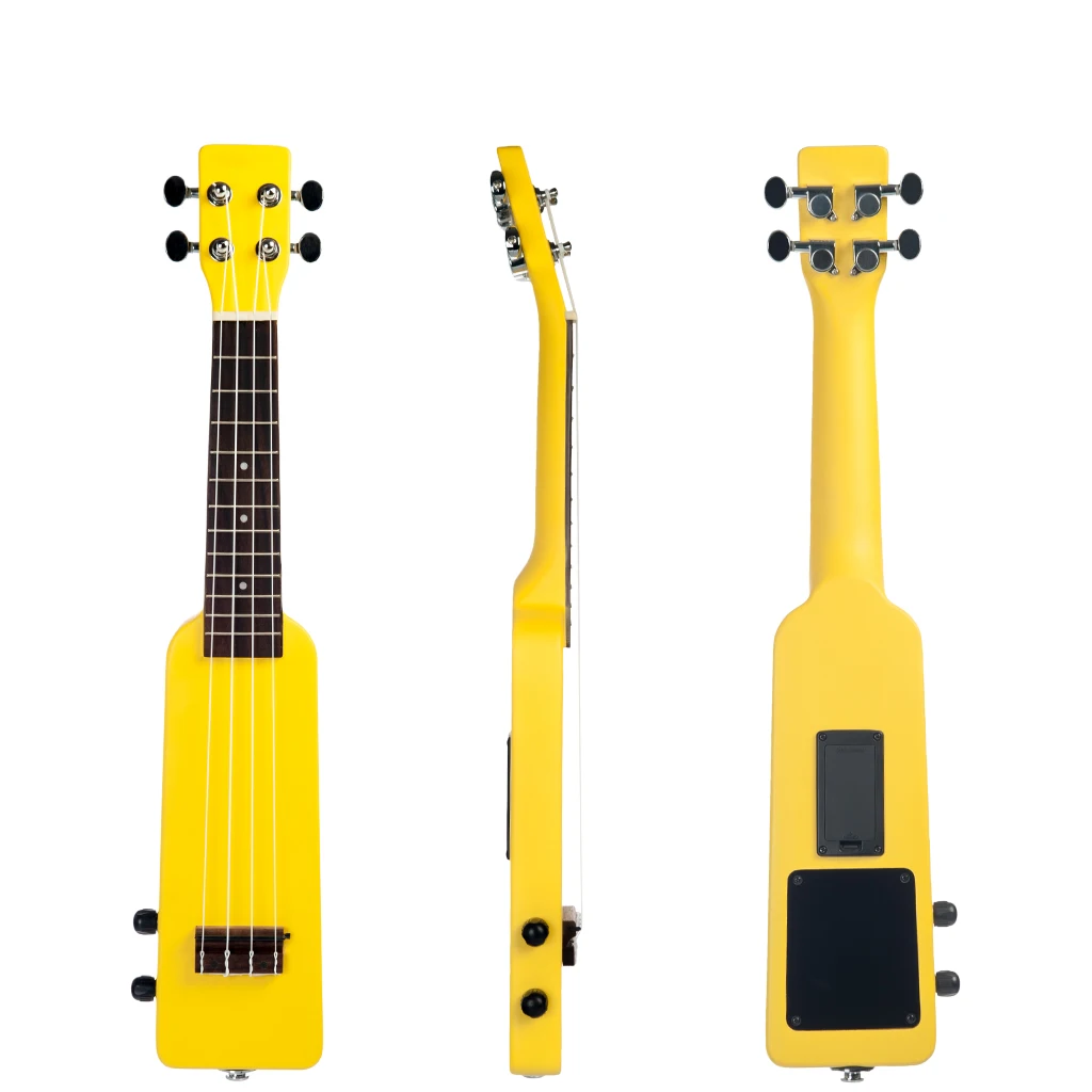 Naomi 21 Inch Electric Ukulele Silent Electric Ukulele Soprano Ukulele