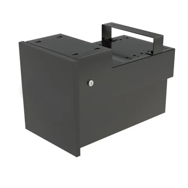 Under Desk Pullout Drawer Kit Metal Hanging Pedestal Desk Organizer