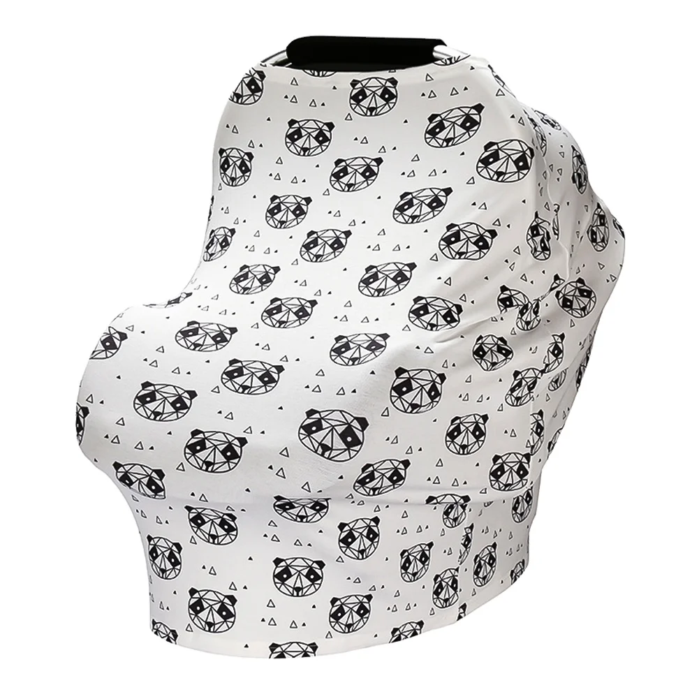 

Multifunctional baby carriage cover cradle cover cotton breastfeeding cloth warp nursing towel