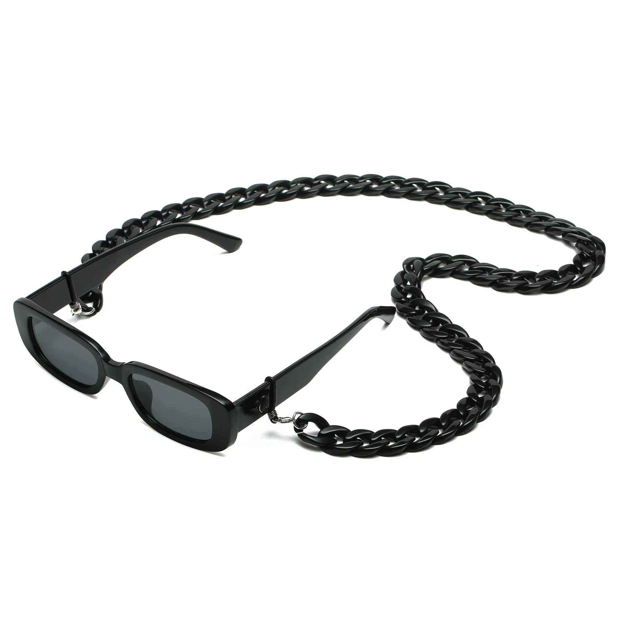 

2020 Fashion Acrylic Reading Glasses Hanging Neck Chain Sunglasses Chain lanyard 21 Colors Glasses Chain eyeglasses strap Summer