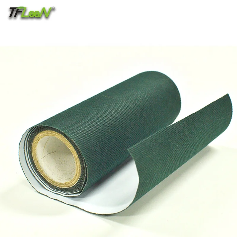 

special adhesive for artificial used in lawn plastic lawn landscaping artificial turf Joint tape, Black and green