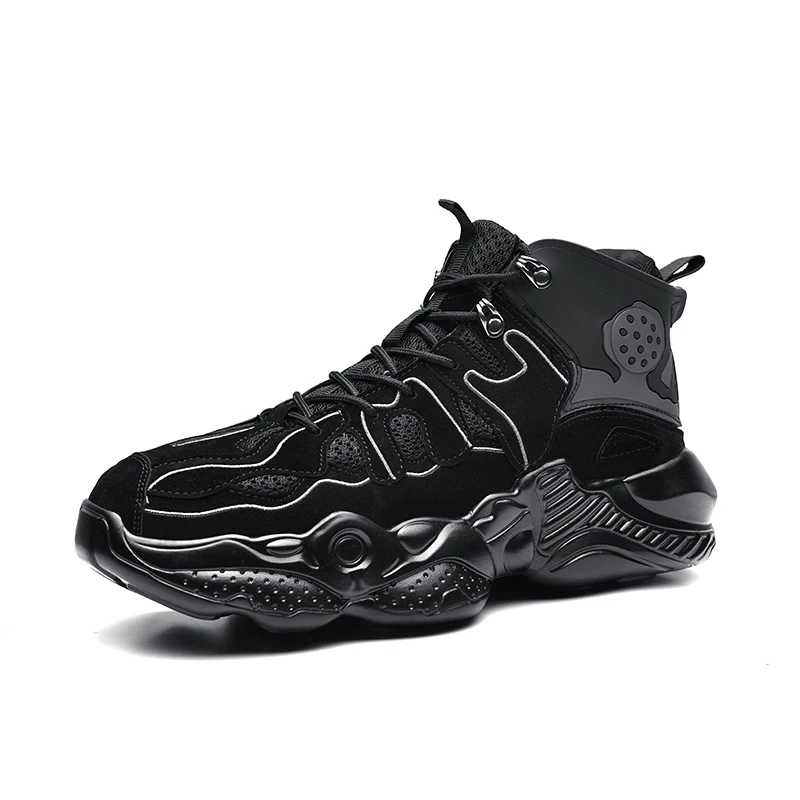 

the new design fashion hight shoes for men comfortable running shoes men's casual shoes