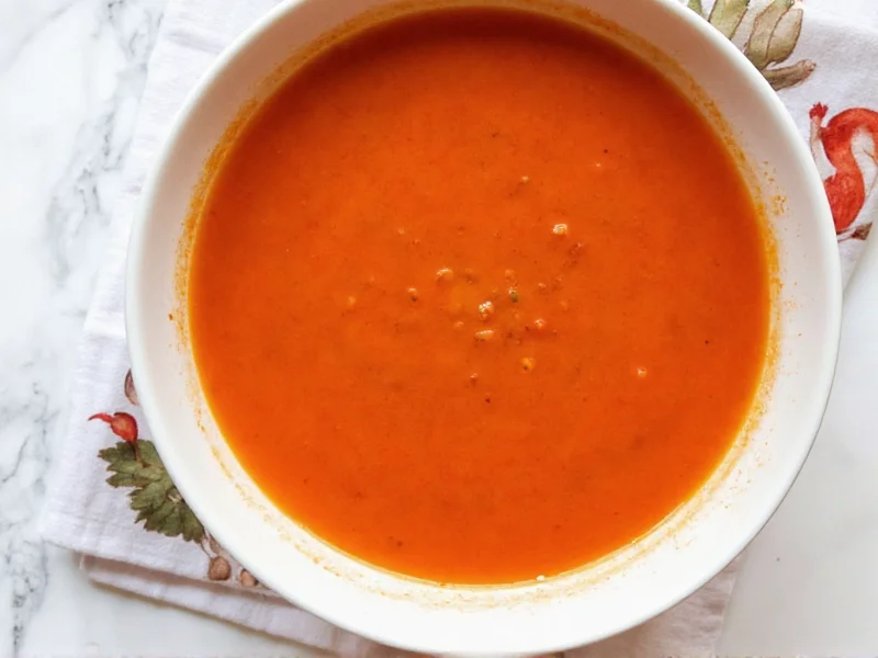 Simple Homemade Tomato Soup Recipe in 30 Minutes