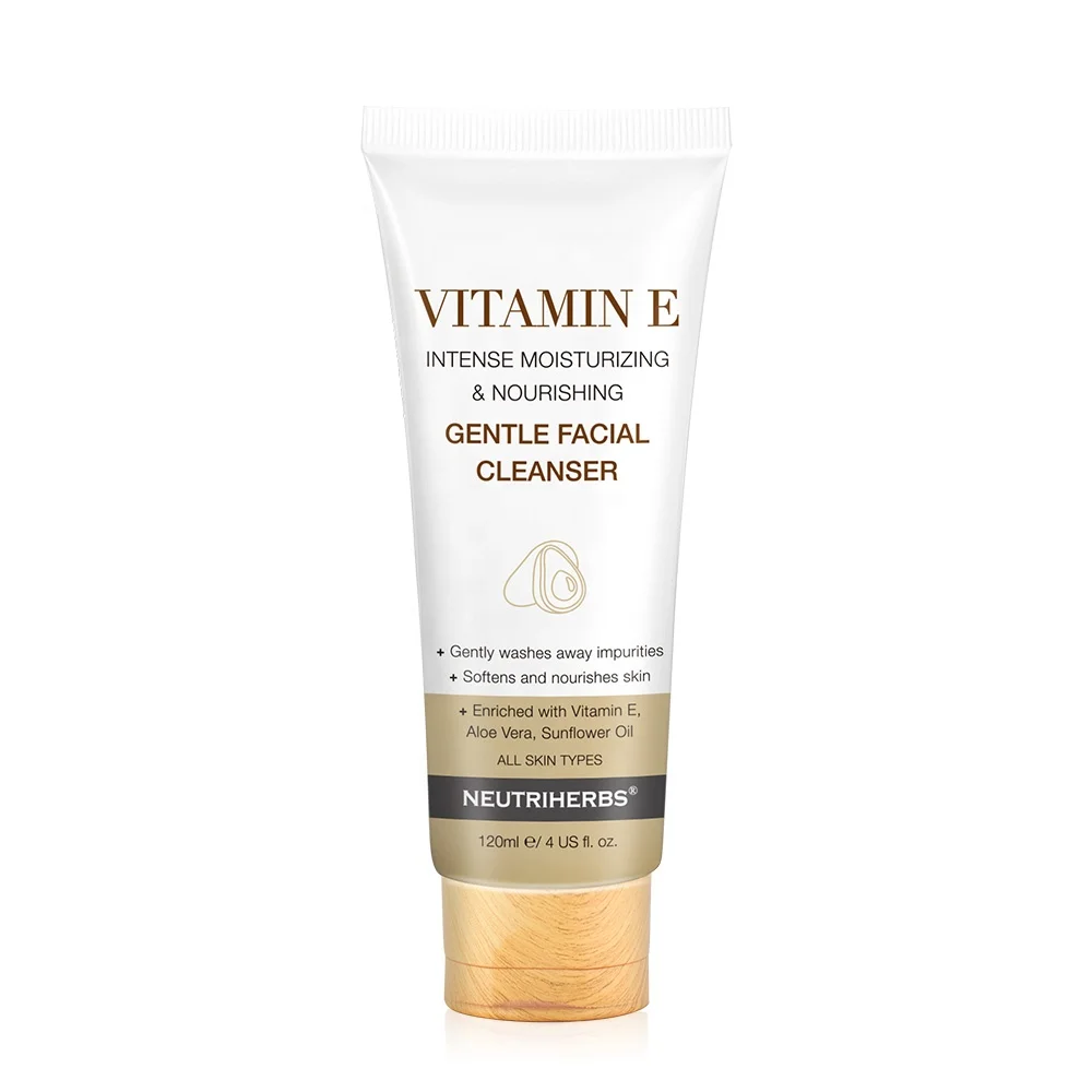 

Hot Selling Best Vitamin E Cleansing Hydrated Foam Gel Face Wash Facial Cleanser