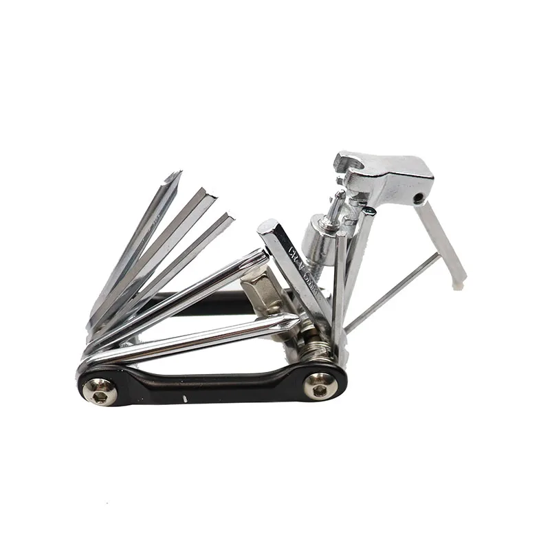 

hOT Selling Bicycle Multi Tool Multifunctional Bike Tool Chain Breaker Tool Cutter Spliter Necessary Metal Material, Blue & black & red & yellow & custom color